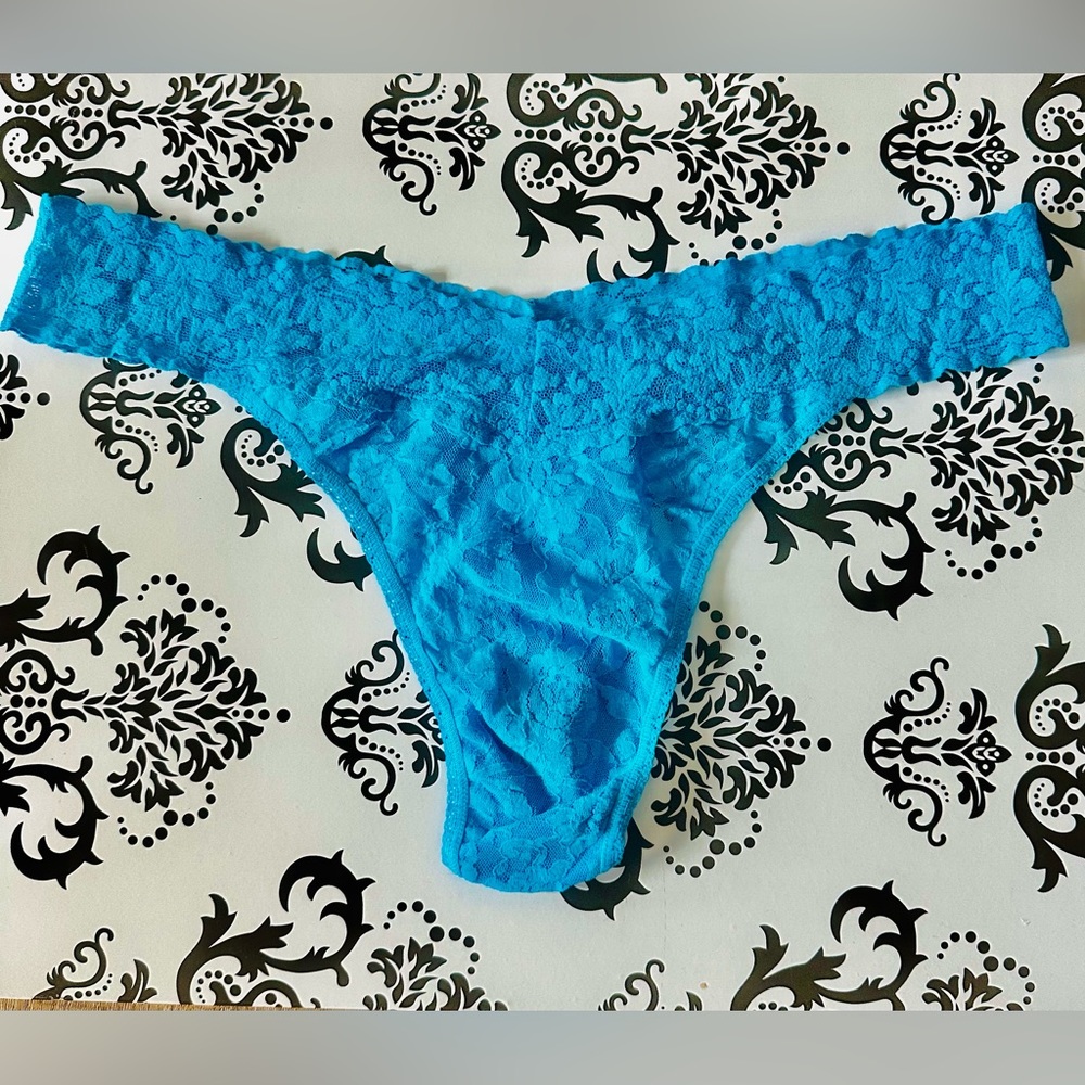 Hanky Panky Blue Lace plus size